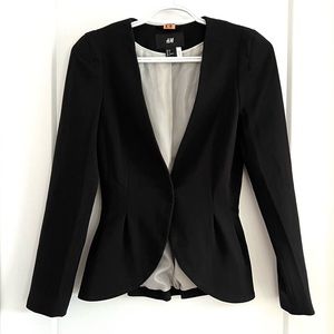 H&M Black Tailored Blazer